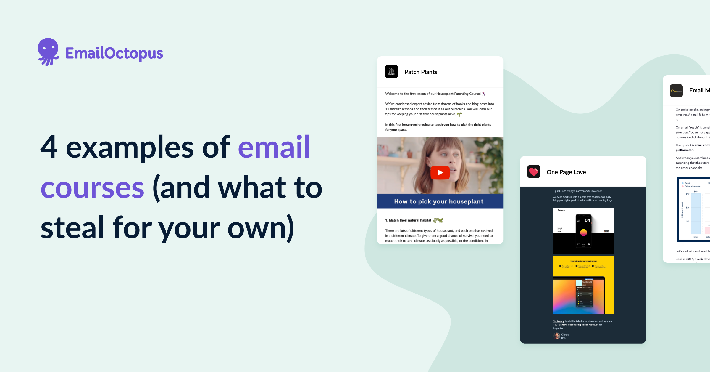 4 examples of email courses (and what to steal) EmailOctopus