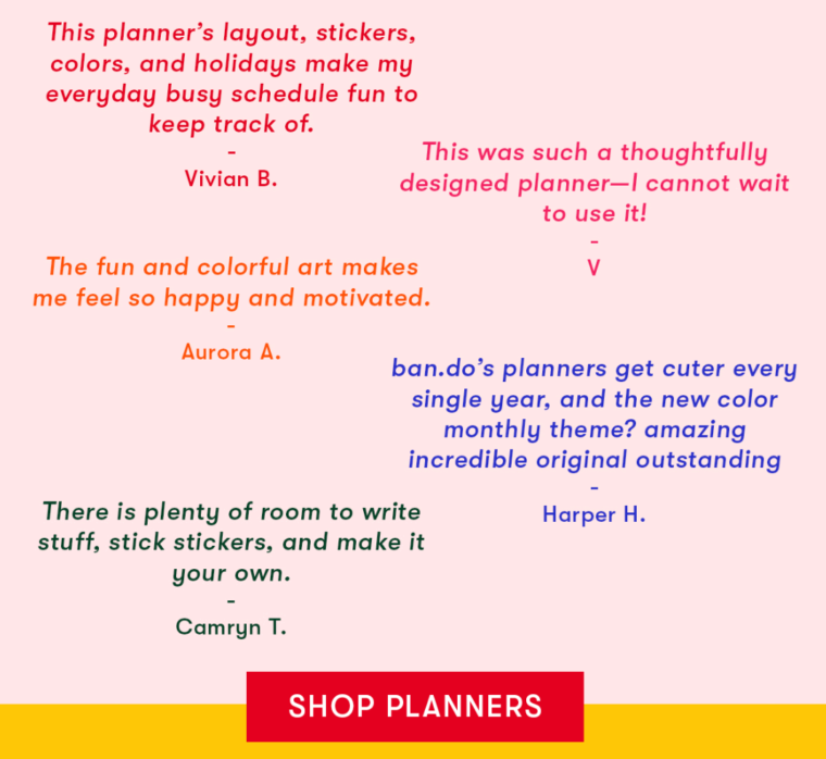 Example of a stationary brand combining customer reviews with a discount code to encourage purchases