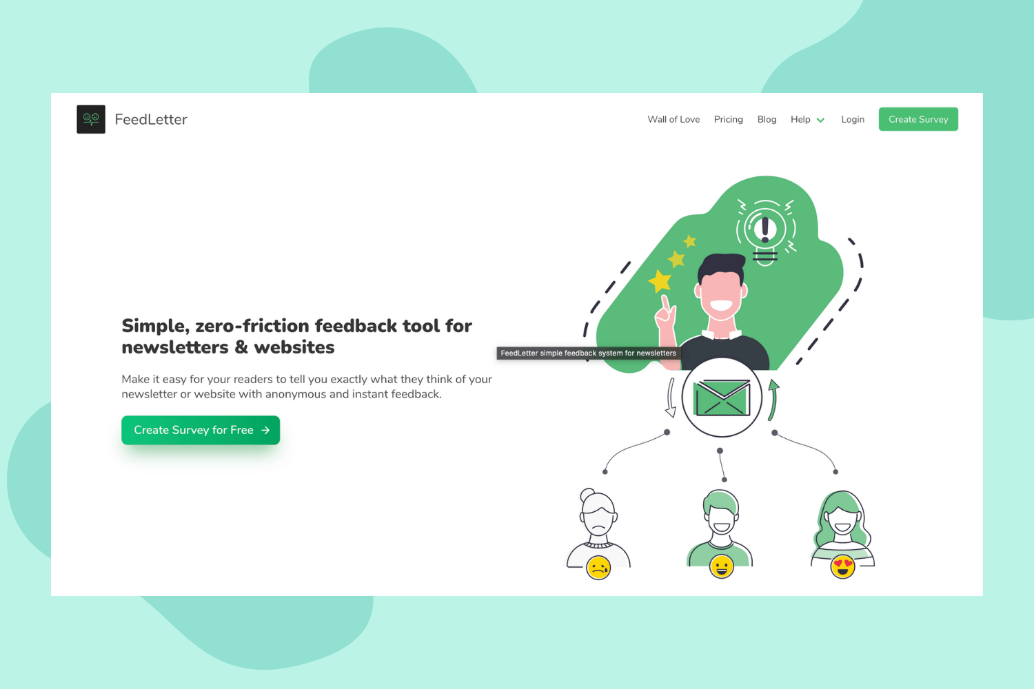 FeedLetter: A dedicated tool to collect newsletter feedback